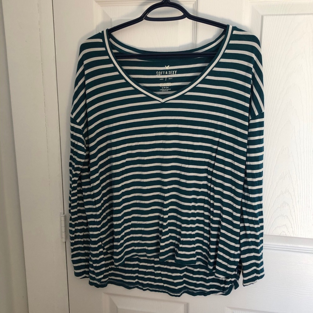 AE Soft & Sexy V-neck long sleeve
